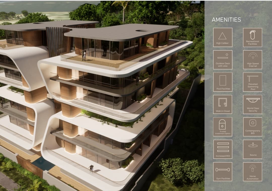 One (1) 3Bedroom PENTHOUSE at Ulus Residences Gross flat area 400sqm )